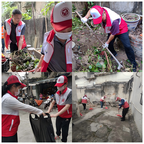 揭阳农垦局深入社区助力“两清”攻坚行动